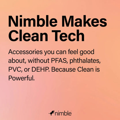 Nimble CHAMP Wireless 5K Magnetic Portable Charger - Ultra-Thin Design - Safe and Eco-Friendly - Fast 15W Wireless Charging - Airline Approved